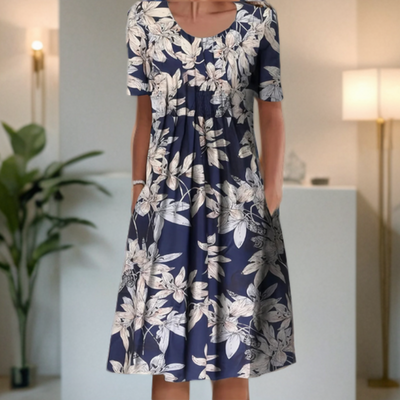 Alina™ Spring Summer Floral Dress