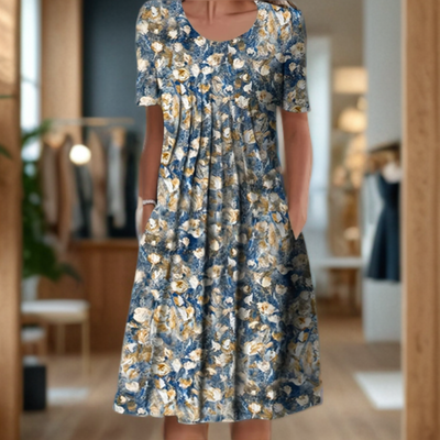 Alina™ Spring Summer Floral Dress
