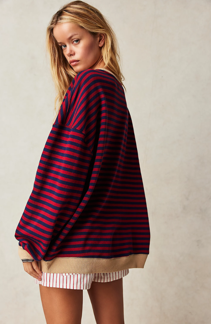 Noelle™ Striped Knit Jumper
