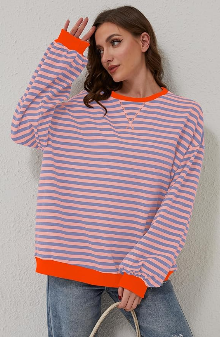 Noelle™ Striped Knit Jumper