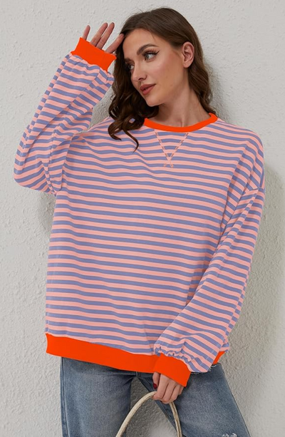 Noelle™ Striped Knit Jumper