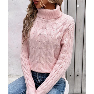 Ziva™ Elegant turtleneck jumper