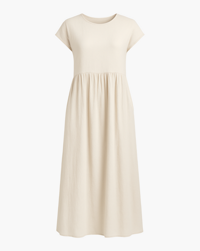 Novari™ Soft Drape Midi Dress