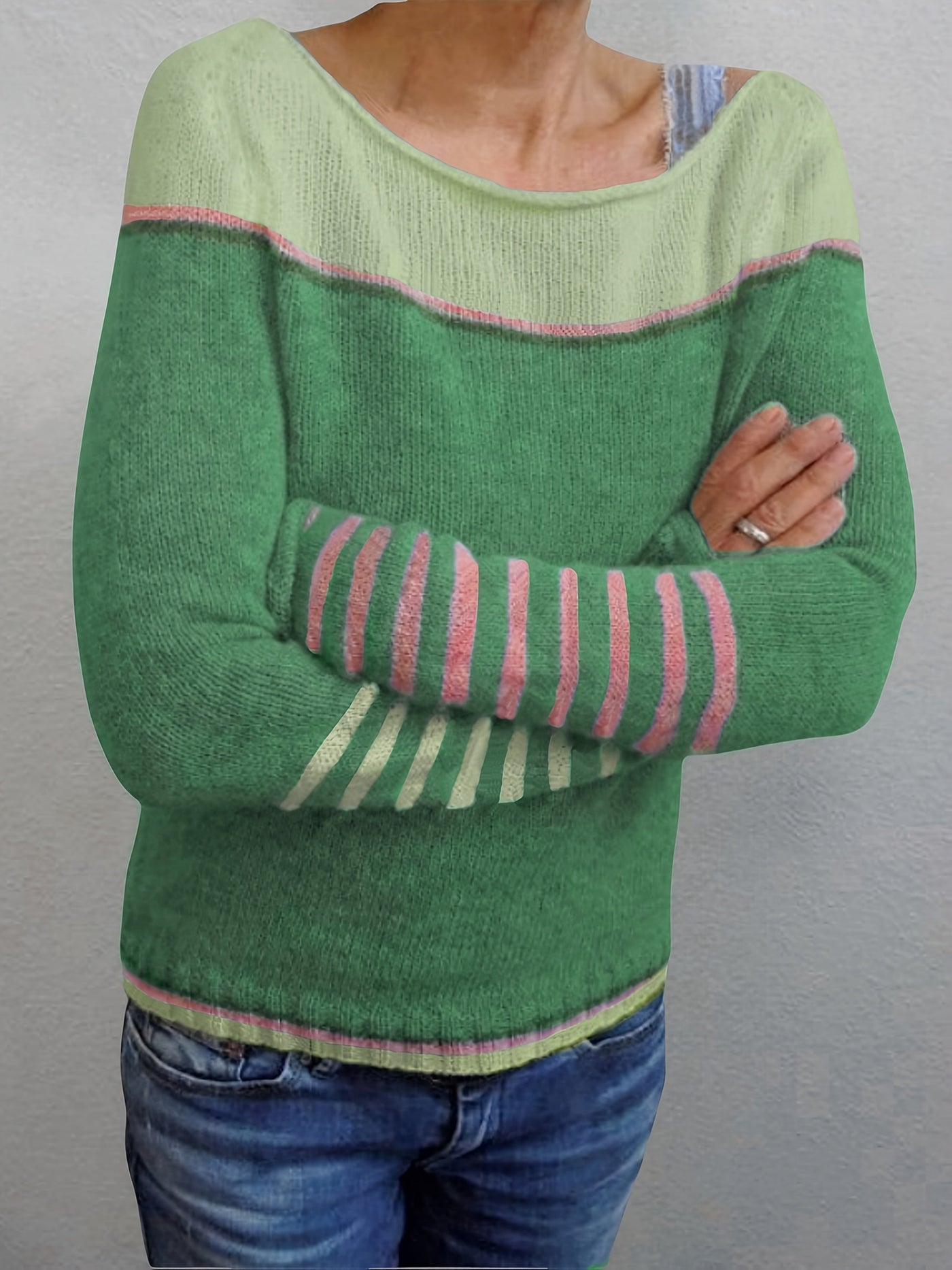 Myrabel™ Gentle Stripes Sweater