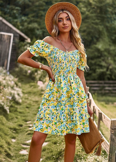 Kaia™ Classic Floral Dress