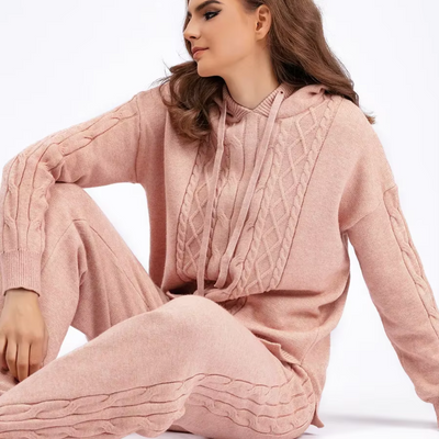 Ava™ Ultra-Comfort Oversized Knit Set