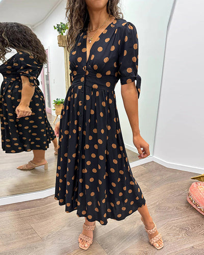 Cerina™ The Timeless Dot Dress