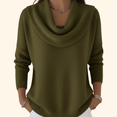 Amoria™ Elegant Cowl Jumper