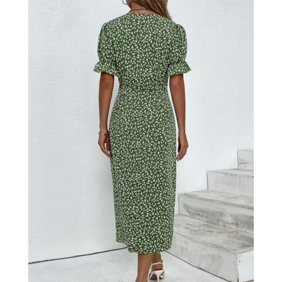 Iliana™ Elegant Ladies Midi Split Dress