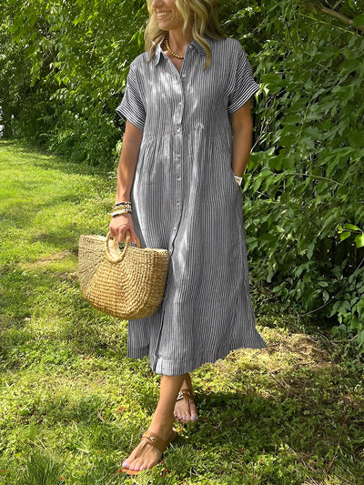 Elowis™ Breeze Shirt Dress