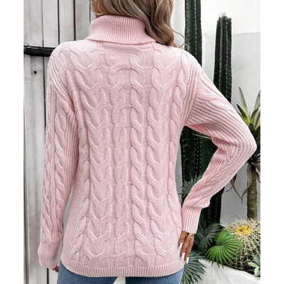 Ziva™ Elegant turtleneck jumper