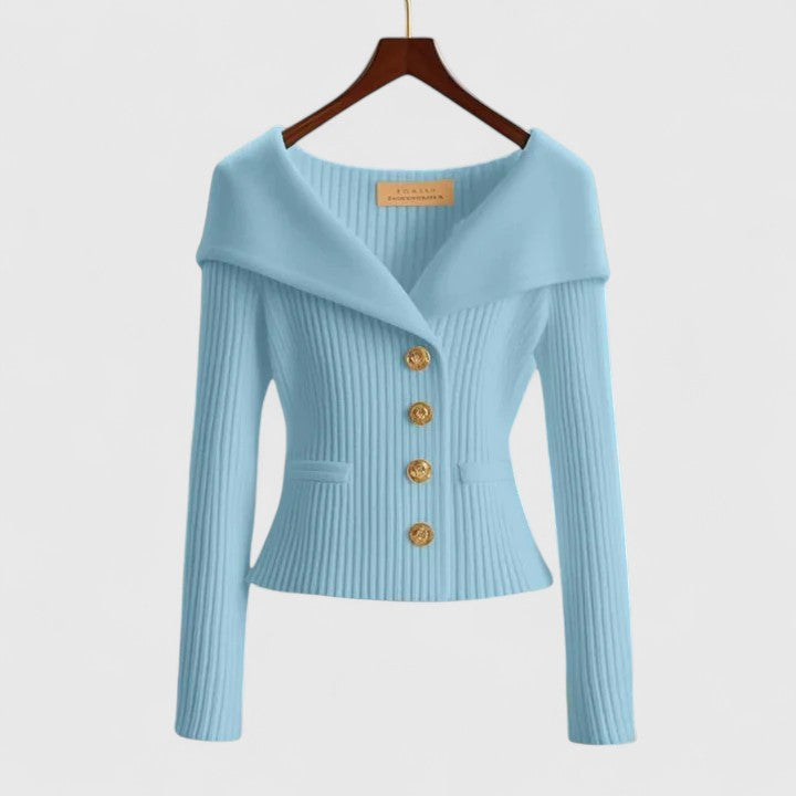 Poppy™ | Elegant Button Cardigan