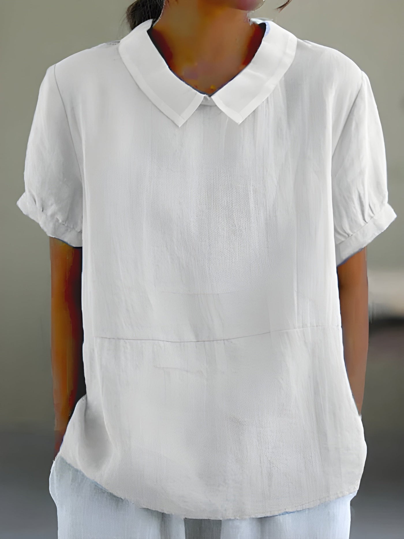 Priya™ Loose Short Sleeve Shirt