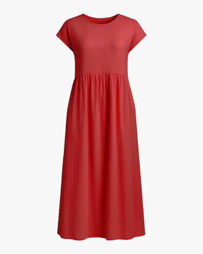 Novari™ Soft Drape Midi Dress