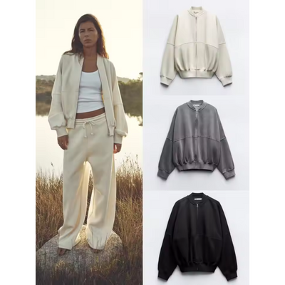 Lucy™ Retro Velvet Bomber Set