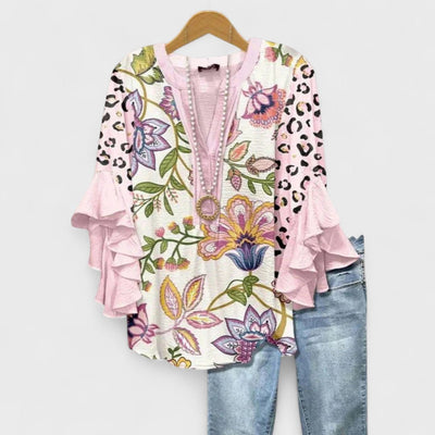 Erin™ | Elegant Floral Blouse