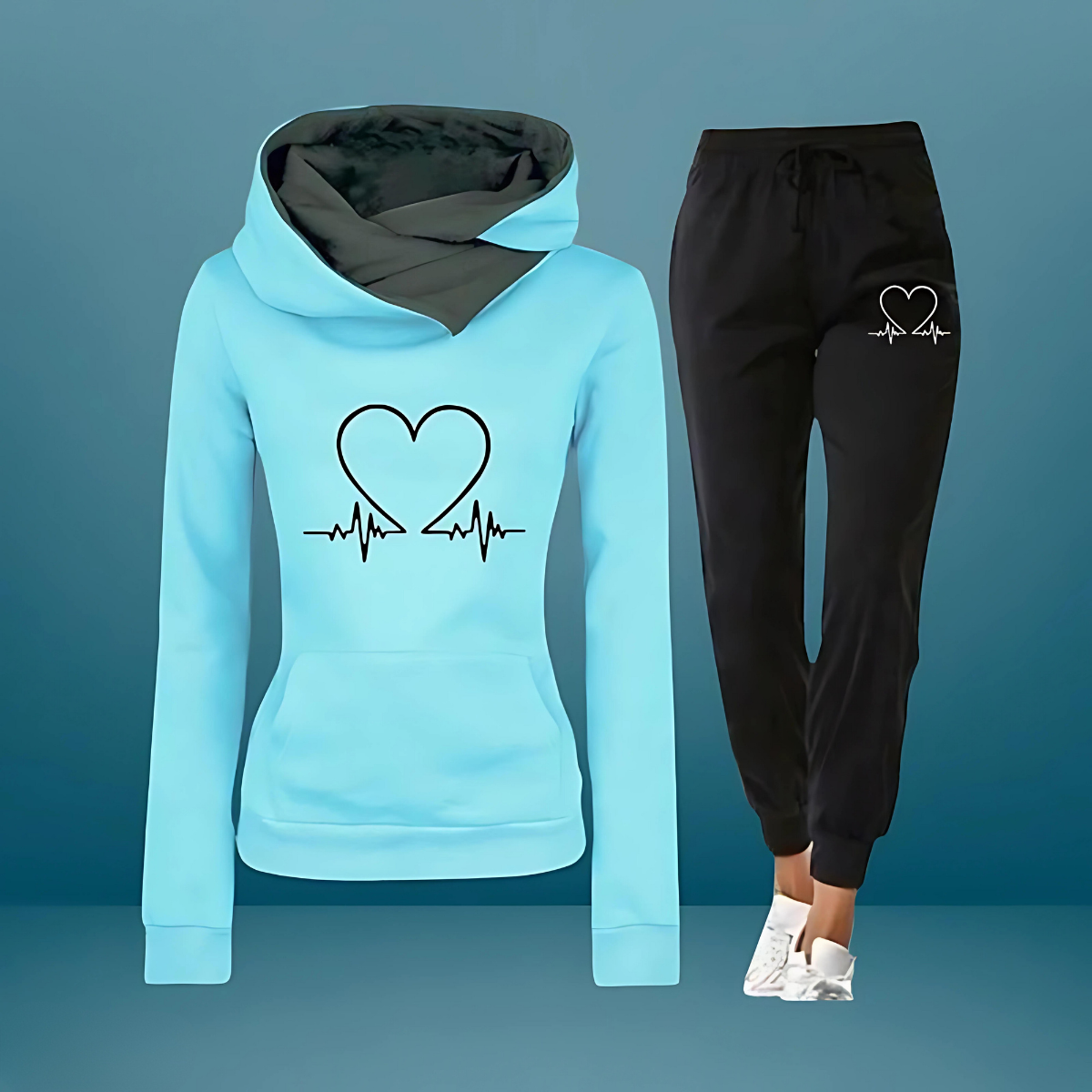 LoveFit™ Hoodie & Jogger Set