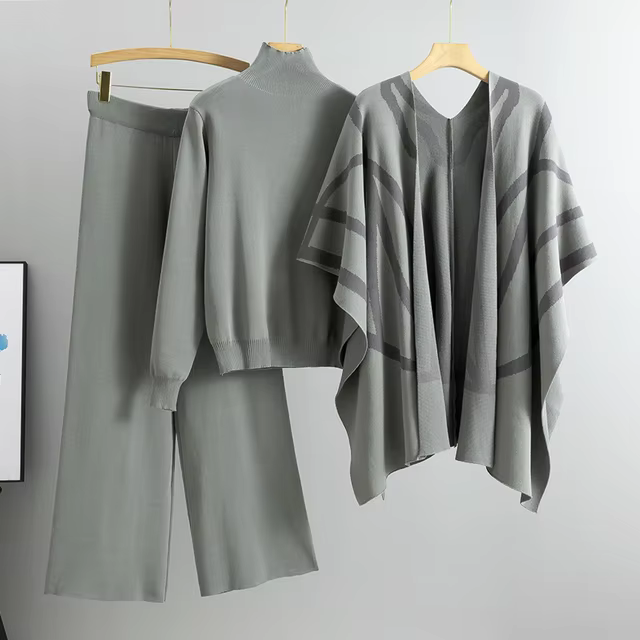 Mila™ Soft & Cozy 3-Piece Knit Set