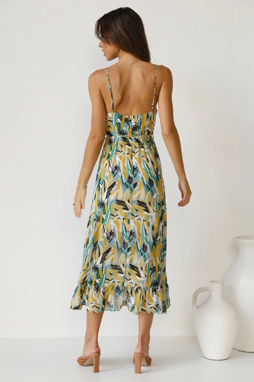 Fallon™ Bohemian Print Summer Dress