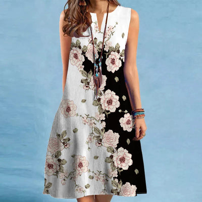 Hanya™ BloomSplit A-Line Dress