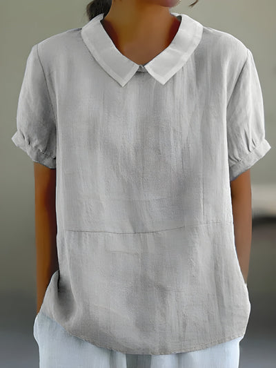 Priya™ Loose Short Sleeve Shirt