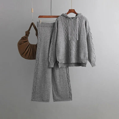 Ava™ Ultra-Comfort Oversized Knit Set