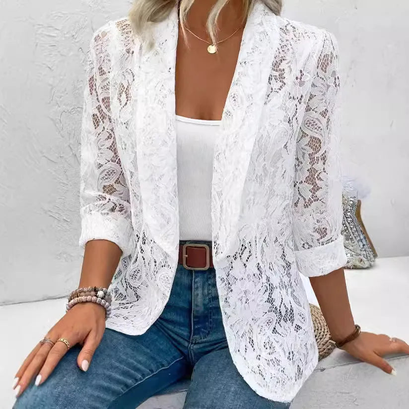 Elowen™ Lace Blazer
