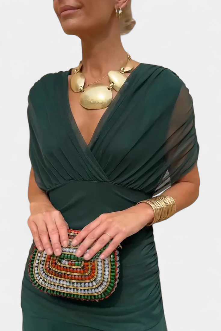 Rose™ | Timeless Off-Shoulder Maxi Dress