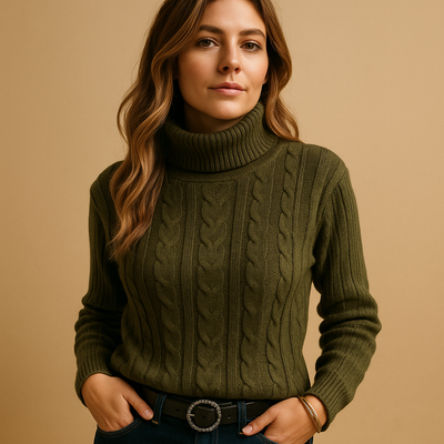 Frances™ Cable Knit Jumper