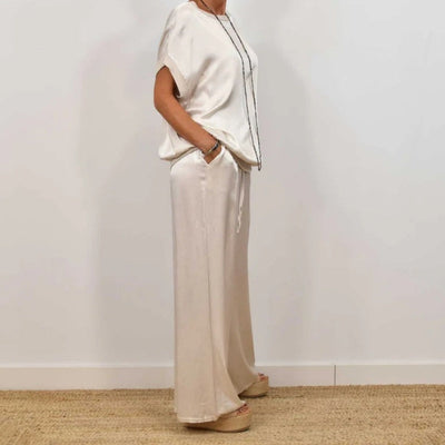 Oceane™ Elegant Loose Shirt Pants Set